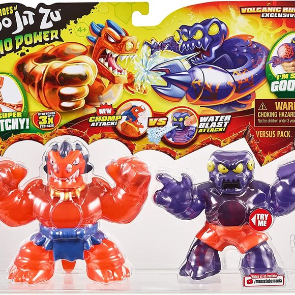 Heroes of Goo Jit Zu Dino Power Blazagon & Redback - Picture 1 of 3